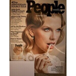 People Weekly 40th Anniversary Double Issue October 20, 2014 Taylor Swift